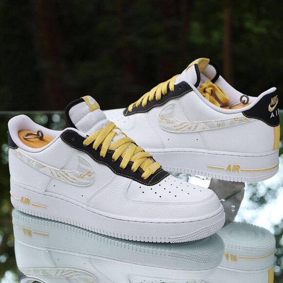 Nike Air Force 1 Low Gold Links Zebra Print - Picture 7 of 15
